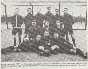 1927 DJK Spfr Rotthausen Gaumeister