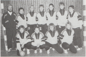 1.Damenmannschaft Handball DJK Spfr Rotthausen 1989/90